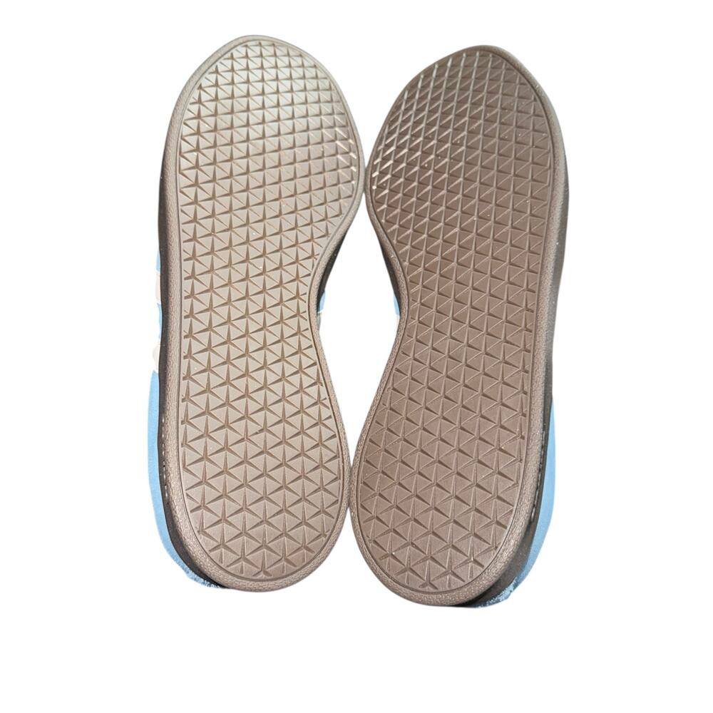 Adidas Mens VL Court 2.0 Semi Blue Burst White Fashion Casual Sneakers Size 10 - Picture 7 of 9